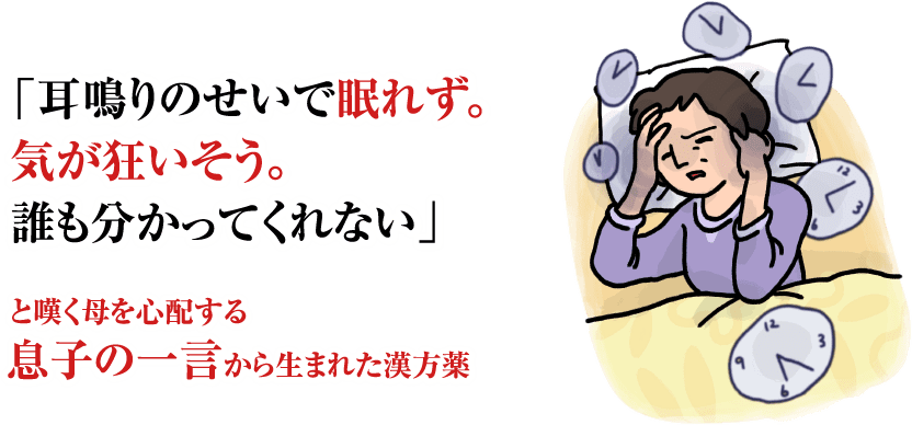 「耳鳴りのせいで眠れず。気が狂いそう。誰も分かってくれない」